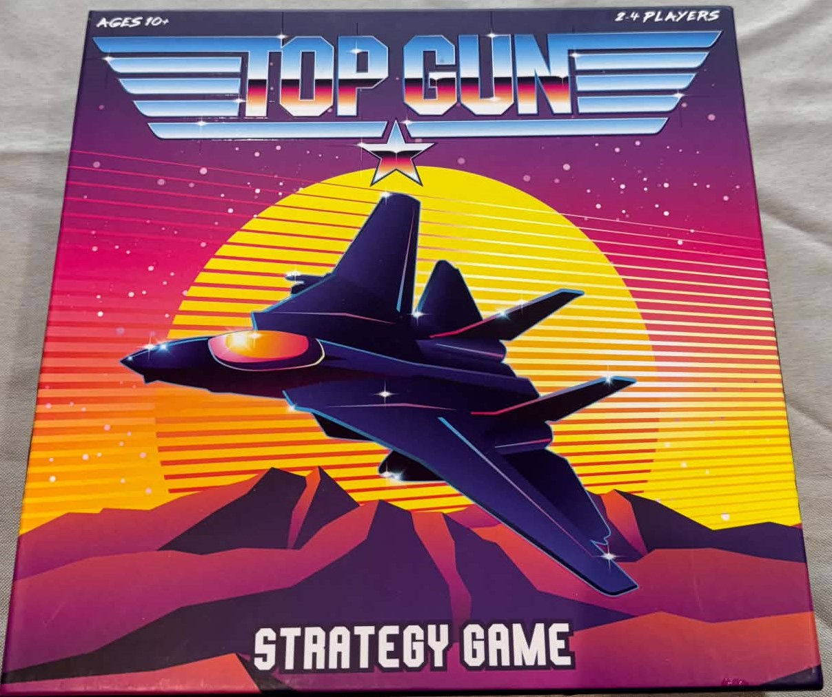 The Top Gun Strategy Game box.