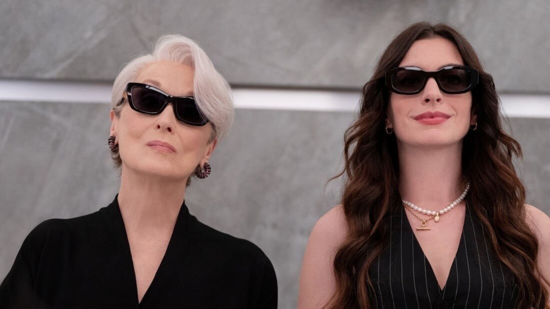 The Devil Wears Prada 2 features Anne Hathaway (right) and Meryl Streep (left)